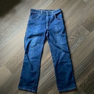 Vintage light wash Wrangler jeans